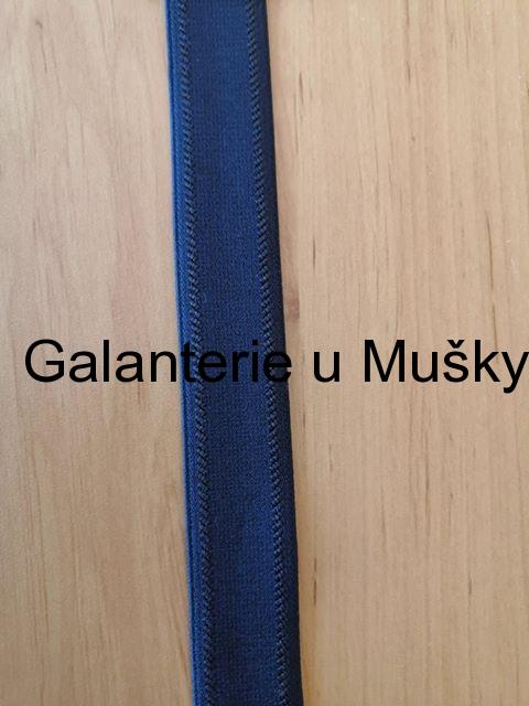 Ramínko 23mm namořní modrá - Oeko-tex standard 100