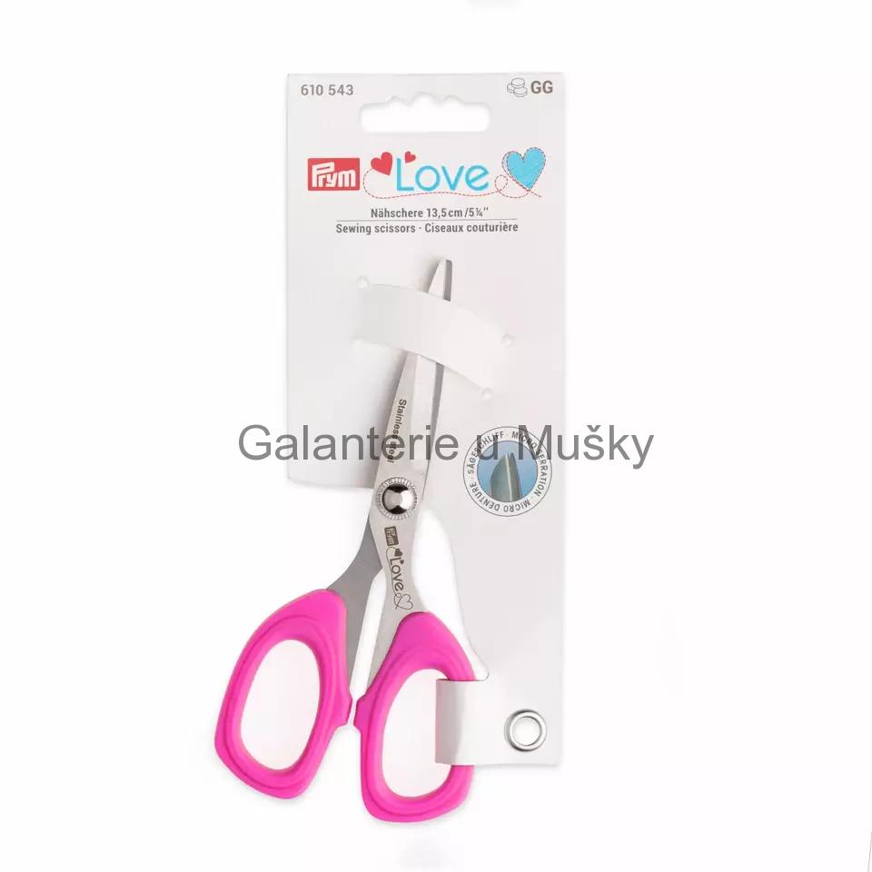 Nůžky 13,5 cm MIKROZUB Prym LOVE