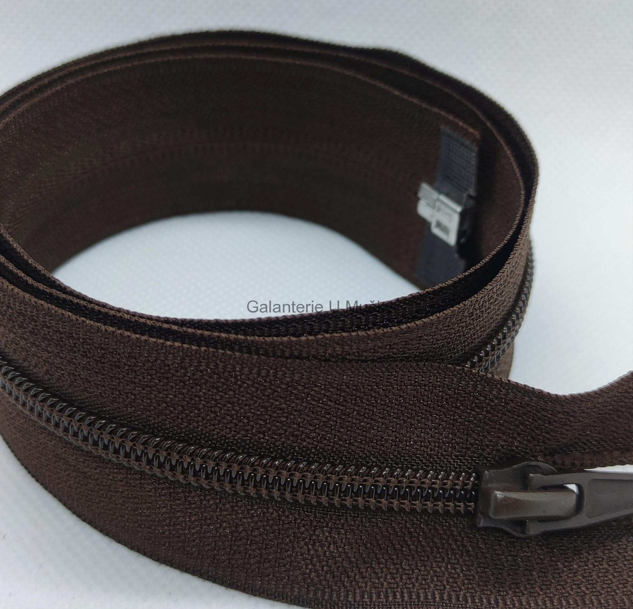 Zdrhovadla W10 70 cm D - 1880-188 - tmavě hnědá - Oeko-tex standard 100