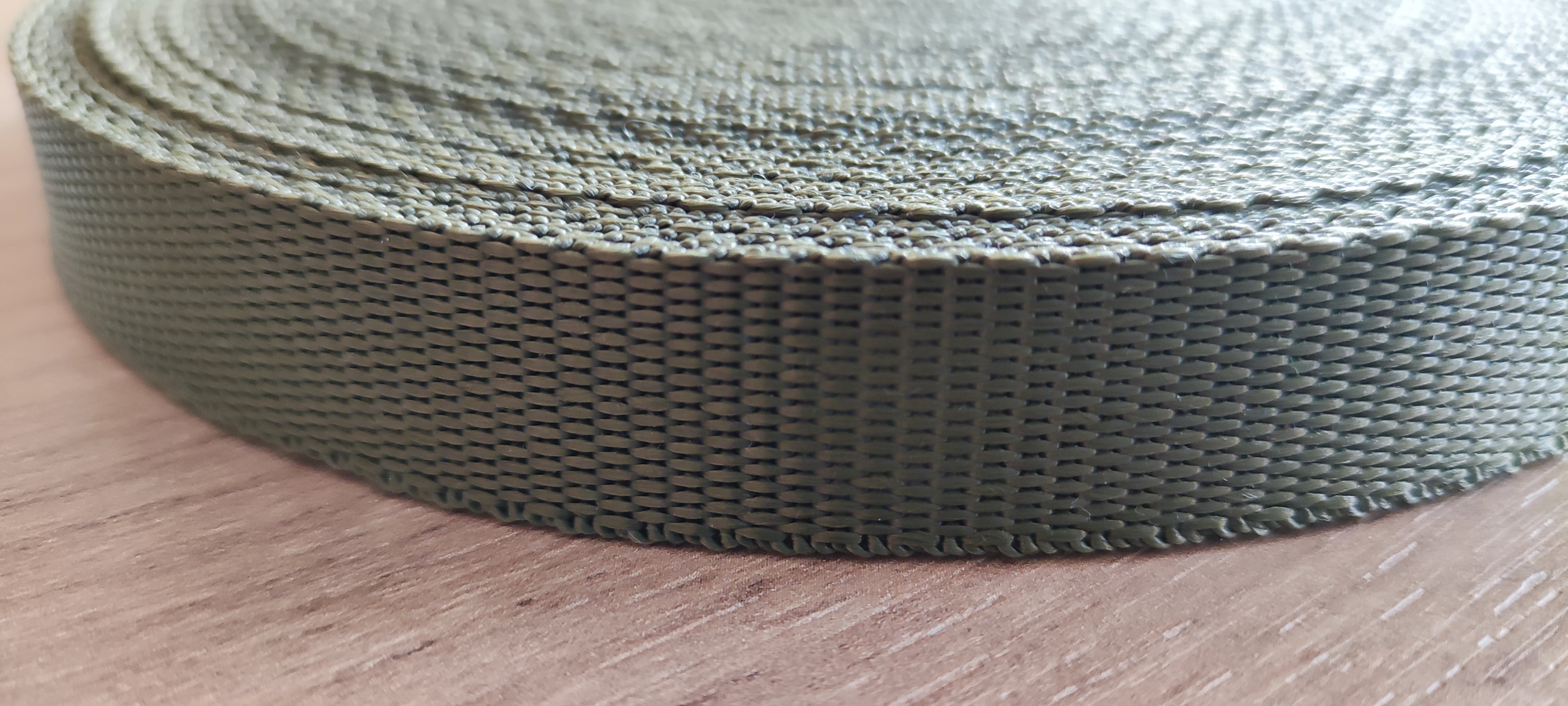 Popruh POP 20 mm - 1336 - khaki - Oekotex standard 100