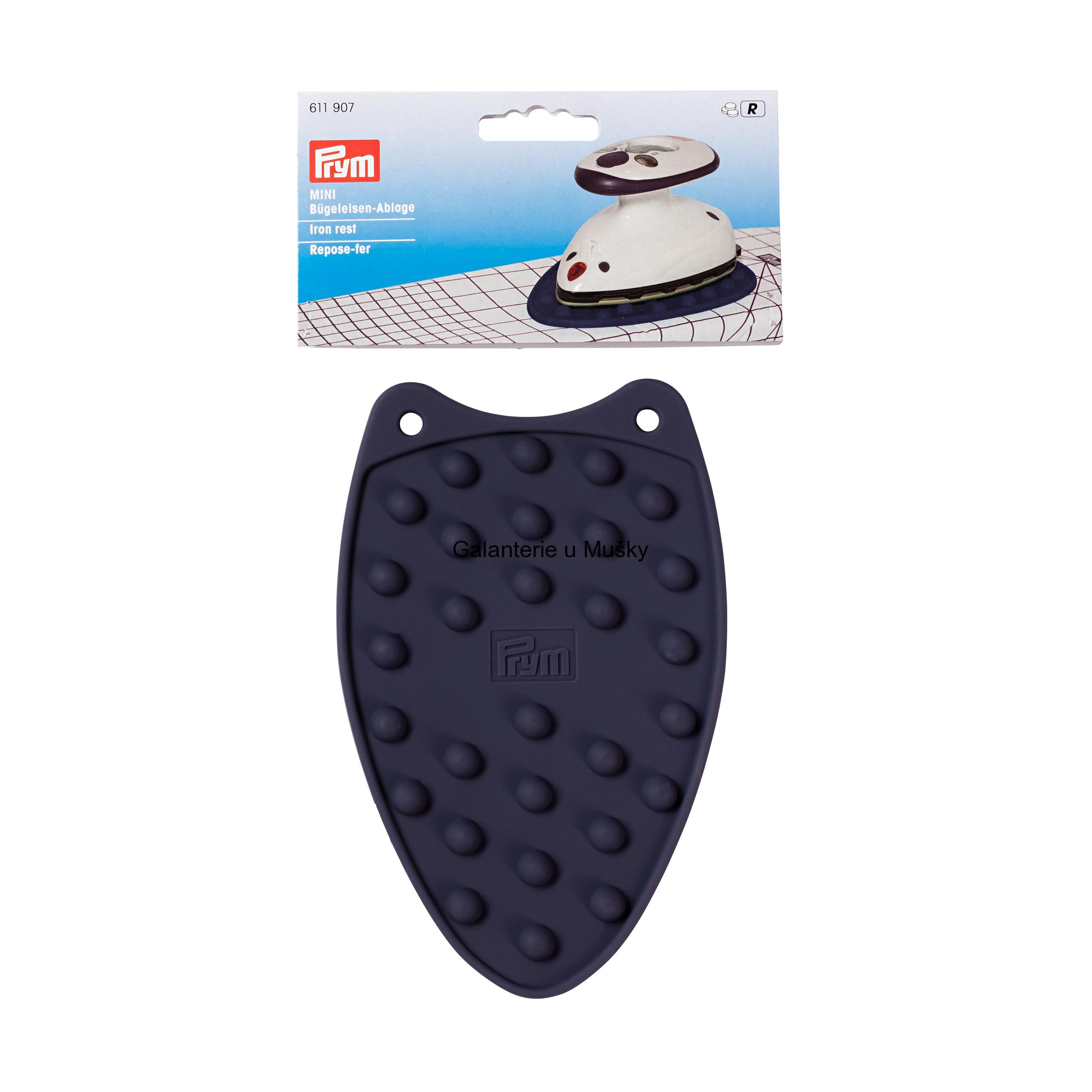 Podložka pod žehličku silikon MINI - tm modrá