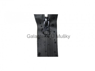 Spirálové zdrhovadlo VODĚODOLNÉ W5, 20 cm - černá