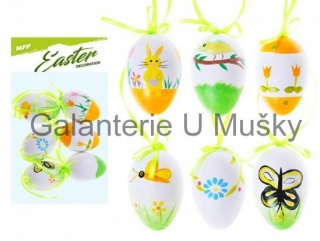 Vajíčka plast 6cm - tulipán