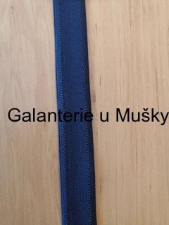 Ramínko 23mm namořní modrá - Oeko-tex standard 100
