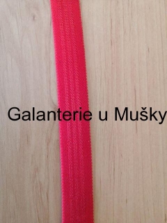 Ramínko 23mm červená - Oeko-tex standard 100