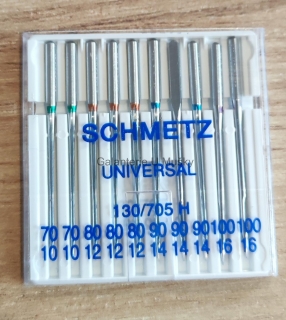 Schmetz jehly strojové 705 H ASSORTIMENT 10 ks