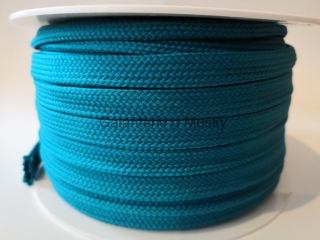 L4712 Šňůra proplétaná, dutinka 10mm plochá - Oeko-tex standard 100