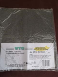Vlizelín zažehlovací 30g/1m šedý
