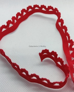 Gumokrajka 16mm červená - Oekotex standard 100