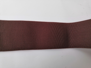 Pruženka tkaná 50mm 7904 (tmavě hnědá) - Oeko-tex standard 100