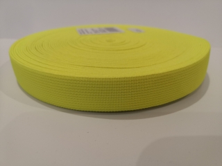 Pruženka tkaná 20mm 4206 (reflexní žlutá)  - Oeko-tex standard 100