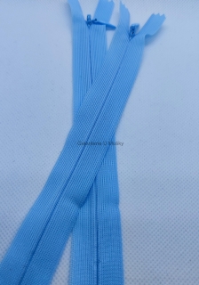 Zdrhovadla WS0 16 cm skrytá N #3 - 1600-160 - světle modrá - Oeko-tex standard 100