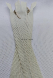 Zdrhovadla WS0 16 cm skrytá N #3 - 1820-182 - světle krémová - Oeko-tex standard 100