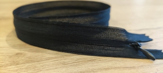 zip skrytý černý 40 cm #3 N