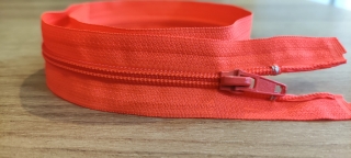 Zip růžová fluorescentní 50 cm 5# D