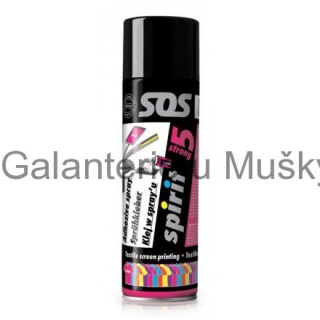 Dočasné sublimační lepidlo na látky ve spreji SPIRIT 5 STRONG, zesílený efekt - 500ml