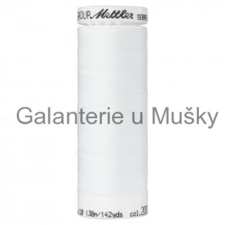 Nitě SERAFLEX 120 130 m - 2000 - bílá