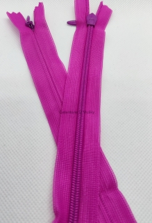 Zdrhovadla WS0 16 cm skrytá N #3 - 1551-855 - cyklámen - Oeko-tex standard 100
