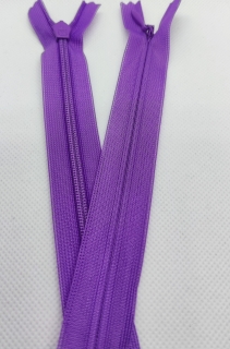 Zdrhovadla WS0 16 cm skrytá N #3 - 1510 - středně fialová - Oeko-tex standard 100