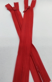 Zdrhovadla WS0 16 cm skrytá N #3 - 1370-137 - červená - Oeko-tex standard 100