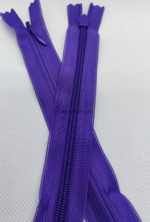 Zdrhovadla WS0 16 cm skrytá N #3 - 1540-154 - tmavě fialová - Oeko-tex standard 100