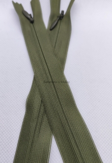 Zdrhovadla WS0 16 cm skrytá N #3 - 1770-177 - khaki - Oeko-tex standard 100