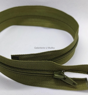 Zdrhovadla W10 40 cm D #6 - 1770-177 - khaki - Oeko-tex standard 100