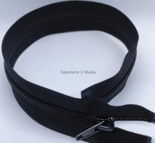 Zdrhovadla W10 35 cm D #6 - 1000-100 - černá - Oeko-tex standard 100
