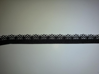 Pruženka prádlová 11 mm - černá - Oeko-tex standard 100