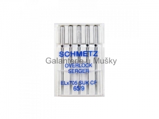 Schmetz Jehly strojové ELx705 SUK CF 65