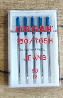 Organ jehly strojové 705 H JEANS 90 5j