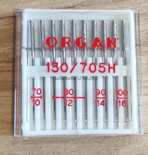 Organ jehly strojové 705 H ASSORTIMENT 10j