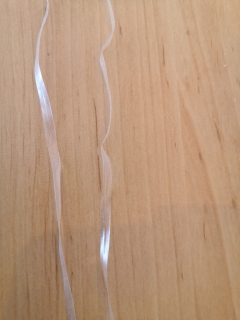Pruženka prádlová silikonová 4mmx0,12 mm silikon  - lastin