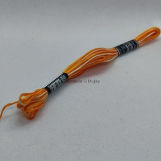 4158 - oranžové ombré (8m)
