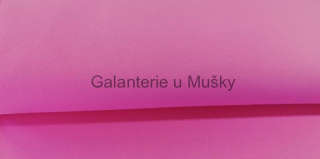 Teplákovina s elastanem Baby růžová 240g