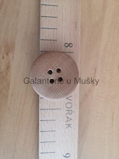 Dřevěné knoflíky 4,3cm