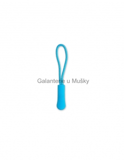 Taháček na zip - Tyrkysová