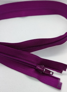 Zdrhovadla W10 55 cm D - 1550 - tmavý cyklámen - Oekotex standard 100