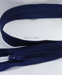 Zdrhovadla W10 55 cm D - 1680-168 - tmavě modrá - Oekotex standard 100