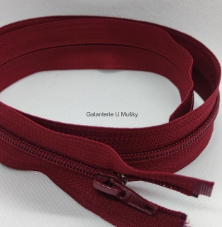Zdrhovadla W10 60 cm D - 1400-140 - tmavě červená - Oekotex standard 100