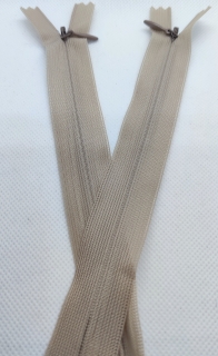 Zdrhovadla WS0 16 cm skrytá N #3 - 1830-183 - světle béžová - Oeko-tex standard 100