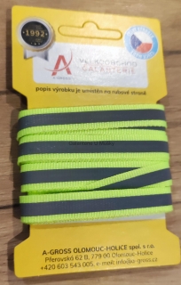 STUHA REFLEXNÍ š. 10mm - 02 žlutozelená