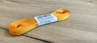 Stuha taftová 6 mm - 211 - světle oranžová - 10m