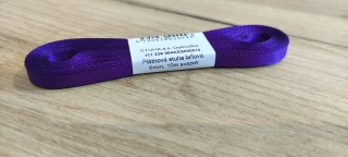Stuha taftová 6 mm - 510 - středně fialová - 10m