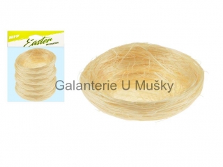 Hnízdo sisal 5cm - natur