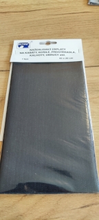 Záplaty zažehl. JEANS 43x20 cm - 999 - černá