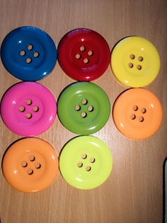 343955 Velké barevné 5,8cm - různé barvy
