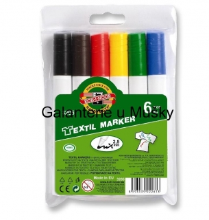 SOUPRAVA ZNAČKOVAČŮ NA TEXTIL