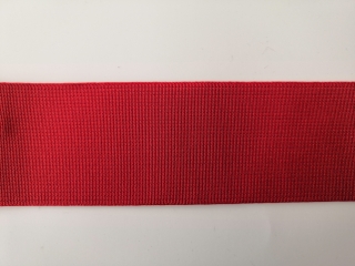 Pruženka tkaná 50mm 7502 (červená)  - Oeko-tex standard 100