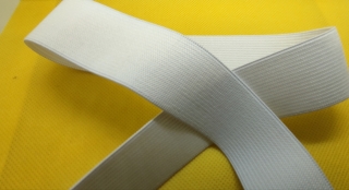 pruženka galonová 30mm bílá - 25m - Oeko-tex standard 100